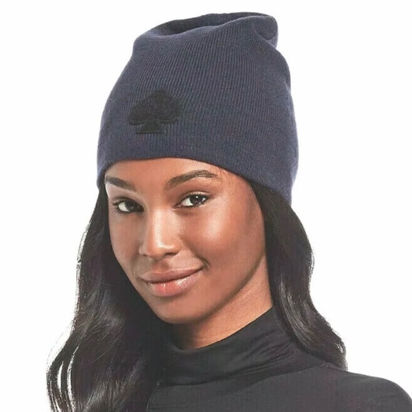 kate spade Accessories - Kate Spade Adriatic Blue Beanie•NWT